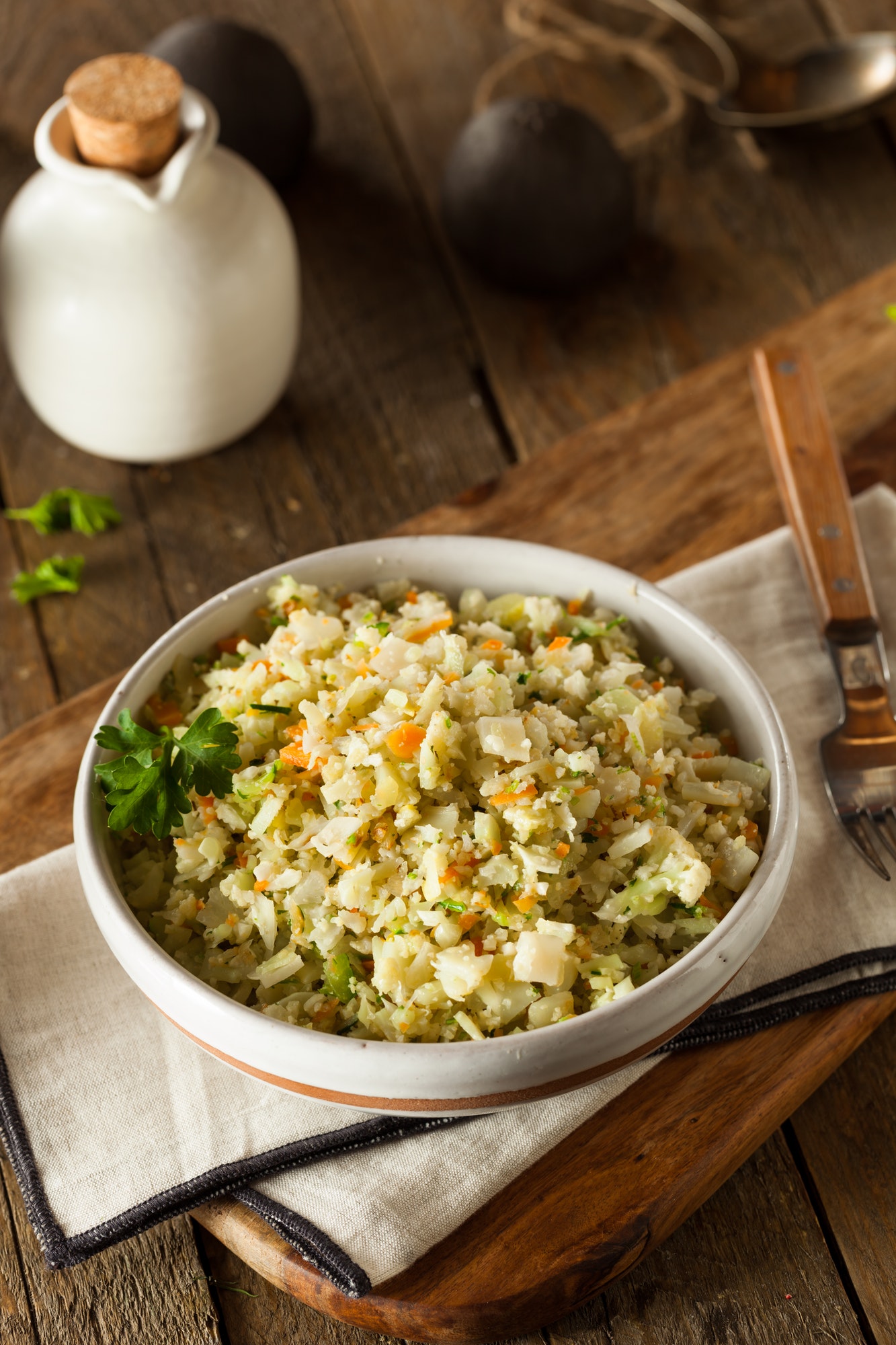 Organic Paleo Cauliflower Rice